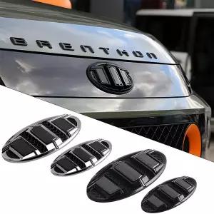 자동차휠캡 자동차 액세서리 프론트 그릴 후드 리어 리드 트렁크 스티커 배지 기아 리오 2 3 K3 K5 시드 스