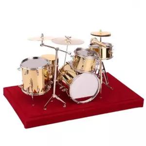 미니어처 악기세트 밴드 드럼 일렉기타 키보드모형 미니드럼 타입 연주