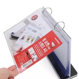 [문구] 메모꽂이 6매 링포켓 스탠드북 A5 쇼케이스