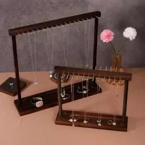 쥬얼리 진열대 우드 목걸이 걸이 매장 팔찌 악세사리 거치대