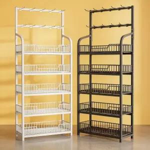 피씨방 진열장 매장 스탠드 카페 업소용 전시 선반 메탈 다층 과자랙