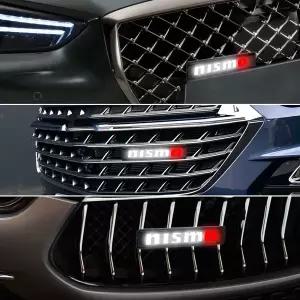 자동차휠캡 닛산 니스모 주크 티다 티아나 GTR 350Z 370Z 240SX 페어레이디용 자동차 전면 후드 그릴 엠블
