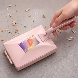 쿨샵 간편청소 더블휠 브러쉬 카페트청소 쇼파청소