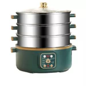 대형 찜기 전기찜통 스팀 계란찜기 찜솥 옥수수 만두 고구마 스테인리스