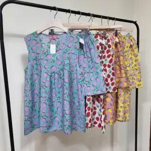 잠옷상하세트 국산 여성 민소매 인견잠옷 상하세트