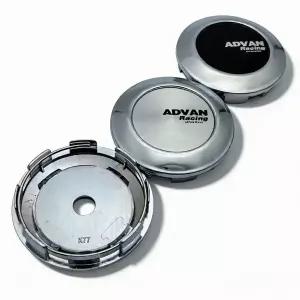 자동차휠캡 4개 77MM 클립 72MM 어드밴 레이싱 로고 배지 엠블럼 자동차 휠 센터 캡 림 허브캡 먼지 커버