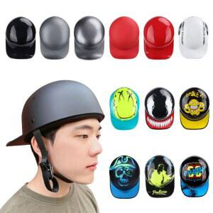 완벽한 사이즈 스냅백 헬멧 풀페이스 13종 킥보드 전동 반모 스쿠터 오토바이 가벼운