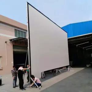 대형 스크린 야외 120인치 프로젝터 무대 행사 천막 스탠드 빔프로젝터용