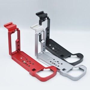 Fuji GFX 100s / 50s II용 카메라 L 브래킷 핸드 그립 플레이트(핫슈 마운트