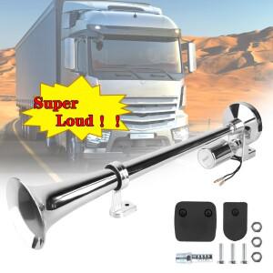 선박 자동차 에어 호른 부품 보트 트럭 SUV 슈퍼 시끄러운 와이어 및 릴레이 12V24V 방수 트럼펫 세트