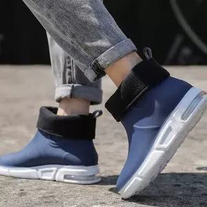 [골드스마일]남성 겨울 보세 첼시 레인 부츠 장화 코디 스타일