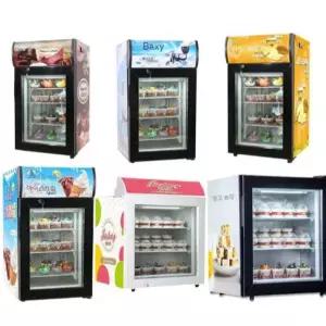아이스크림 쇼케이스 미니 진열장 냉동고 디스플레이 매장용 편의점 마트