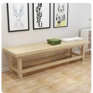 나무 벤치 탈의실 휴게 사우나 목욕탕 락커룸 대기실 체어 우드 긴의자