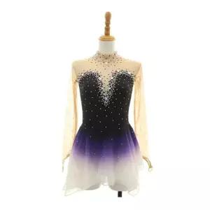 갈라쇼 무용복 피겨드레스 스케이팅 대회복 댄스웨어 여자 연습용 리듬체조 스커트 무대의상