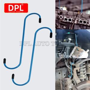 자동차 브레이크 캘리퍼스 후크 행거 고무 팁이있는 베어링 액슬 서스펜션 작업을위한 범용 도구