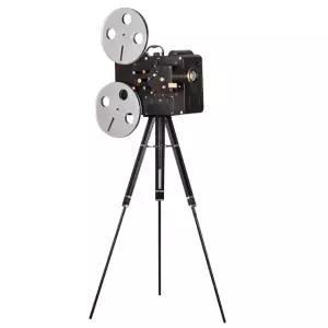 영화 프로젝터 빈티지 카메라 영사기 필름 레트로 모형 소품 장식품 촬영 미니어처