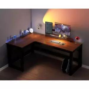 게이밍 책상 컴퓨터 2인용 일자형 데스크 사무용 방용 PC 게이밍테이블