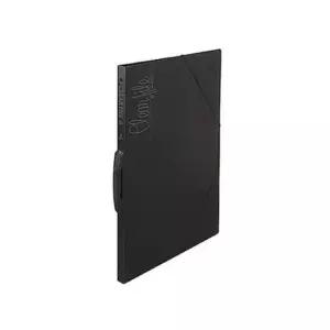 [문구/오피스] 도큐먼트파일 손잡이 클리어화일 검정 A4화일 서류바인더