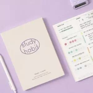 [문구/오피스] 위클리스터디플래너 주간 스케줄러 오늘공부 6개월 헤비 플래너 체크리스트