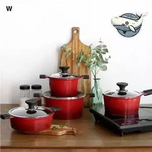 [하프클럽/브이와이]세련된 이중색상 세라믹 냄비 주방용 고급