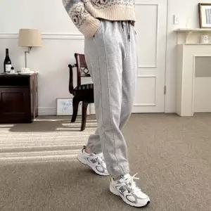 [옷은날개] 트레이닝 하의 편한 따뜻한 여성 양털 조거 팬츠 바지