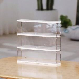 카세트장식장 신형 테이프 보관함 앨범 CD 랙 엘범 우드 릴 탁상형/2단