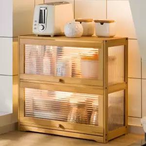 미니찬장 그릇장식장 미니그릇장 장식장 원색 커피장 진열장