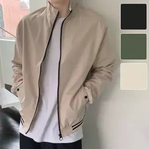 [모로엠] 남성 봄버 블루종 바람막이 집업 ON-JUA-QWFN3ORO_24830763