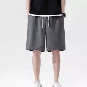 빅사이즈 반바지 5부 츄리닝 팬츠 남자 홈웨어 하의 캐쥬얼반바지