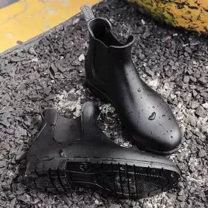 [RIZPICK]남성 패션 캠핑 발목 장화 첼시 부츠 스타일 바닷가산책장화