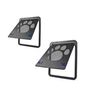 [반려] 울타리 반려동물 안전문 양방향 펫도어 베란다 방묘문