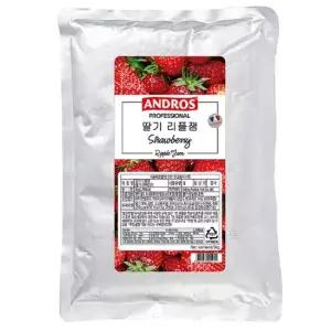 딸기 과육이 쏙쏙 앤드로스 딸기 리플잼 1kg 수입식품 수입식자재 수입식재료 수입식료품