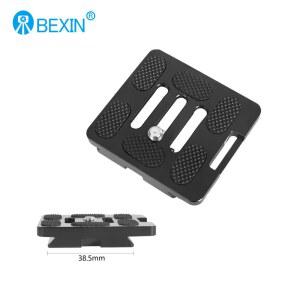 BEXIN 범용 카메라 미니 퀵 릴리스 플레이트 DSLR 용 삼각대 마운트 G10 G20 C10 사진 액세서리