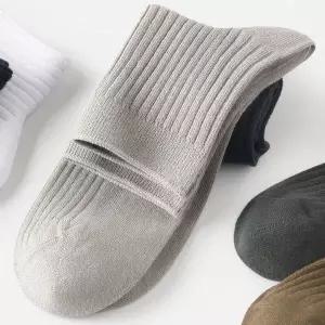 남자 골지 중목 양말 5켤레 정장양말 장목양말 발목양말 WFK2LDR