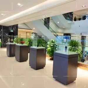 유리 전시다이 매장 진열대 인테리어 촬영 빈티지 악세사리