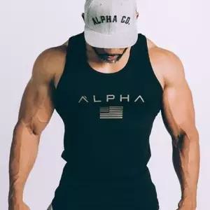 [모로엠] 남성 헬스핏 운동 민소매 티셔츠 ON-TS5-QWFMZPTD