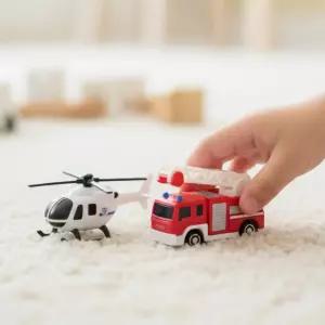 미카 미니카 5종세트 레스큐 스트릿 미니어처 메탈 다이캐스트 자동차 프라모델 역할놀이