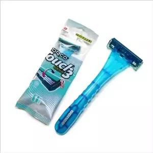 도루코 터치쓰리 3중날면도기 10개 일회용면도기