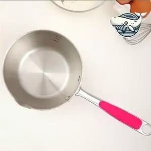 [하프클럽/브이와이]주방용 스텐 밀크팬 커피 조리냄비 16cm