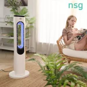 저소음 타워형 날개없는 선풍기 일레트로지 GEF-CW1300R