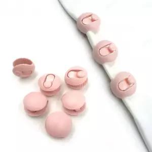 F1 잠금식 이불 고정클립 원형 6P 이불고정홀더 침구홀더 클립이불홀더 이불홀더 이불클립