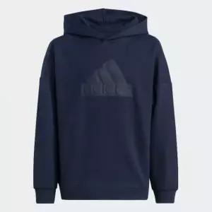 아디다스키즈후드티 IC9536 후디 퓨처 아이콘 로고