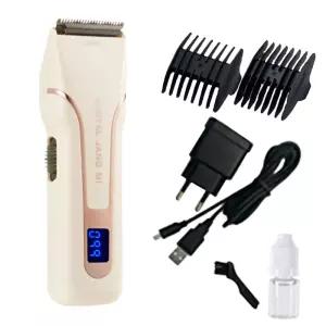 바리깡 보거스 액정 디지털장미 히타치 에칭날 정밀 이발기