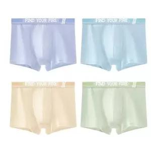 파이어 사각 드로즈팬티 4매세트(6312)/초3부터 성인까지