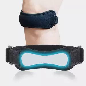 무릎 건강을 위한 실리콘 내장 쓸개골 무릎보호대