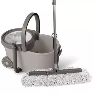 학원밀대 대형 바닥걸레 접이식 스핀청소기