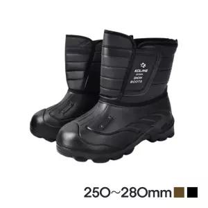 가볍고 발편한 남성용 방한화 방수화 부츠 키높이효과