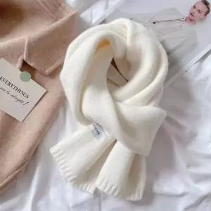 남여공용 무지 숏 목도리 LM 0493 목도리 겨울 무지