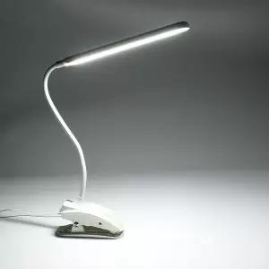 LED 클리핀 미니 집게 스탠드 화이트 탁상조명