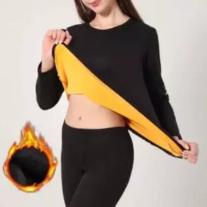 세트 편안한 보온 내의 내복 겨울 방한 산뜻한 여성